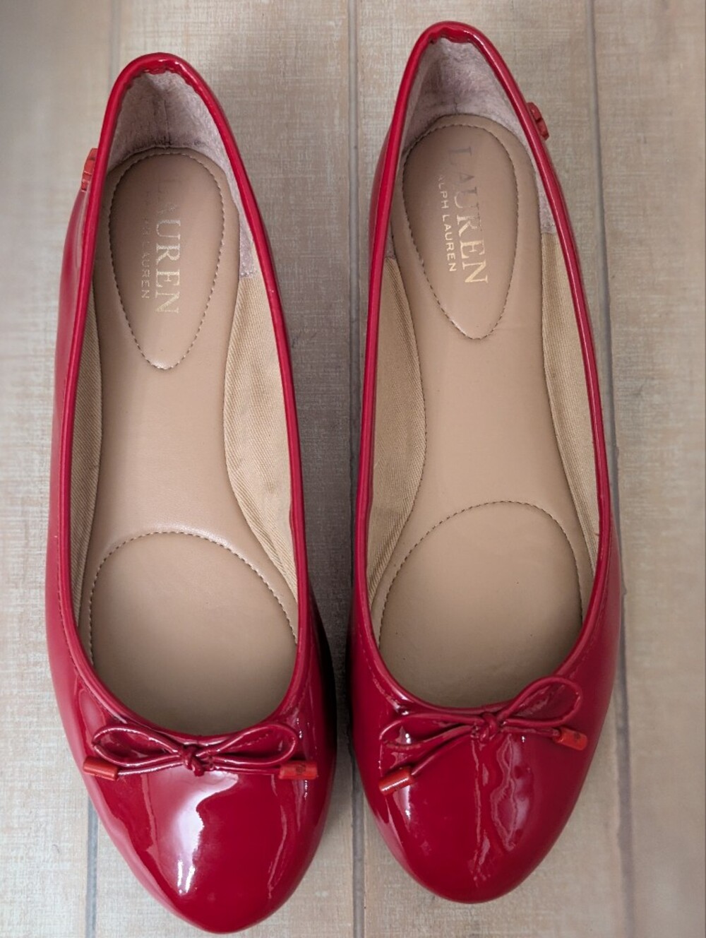 Lauren Ralph Lauren Patent Jayna Ballet Flat